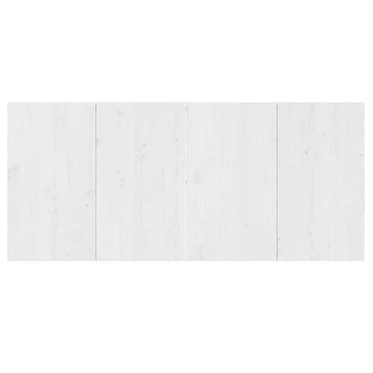 vidaXL Bar Table White 180x80x110 cm Solid Wood Pine