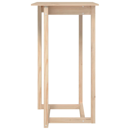 vidaXL Bar Table 60x60x110 cm Solid Wood Pine