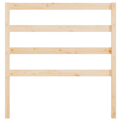 vidaXL Bed Headboard 95x4x100 cm Solid Wood Pine