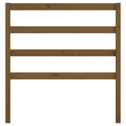 vidaXL Bed Headboard Honey Brown 95x4x100 cm Solid Wood Pine