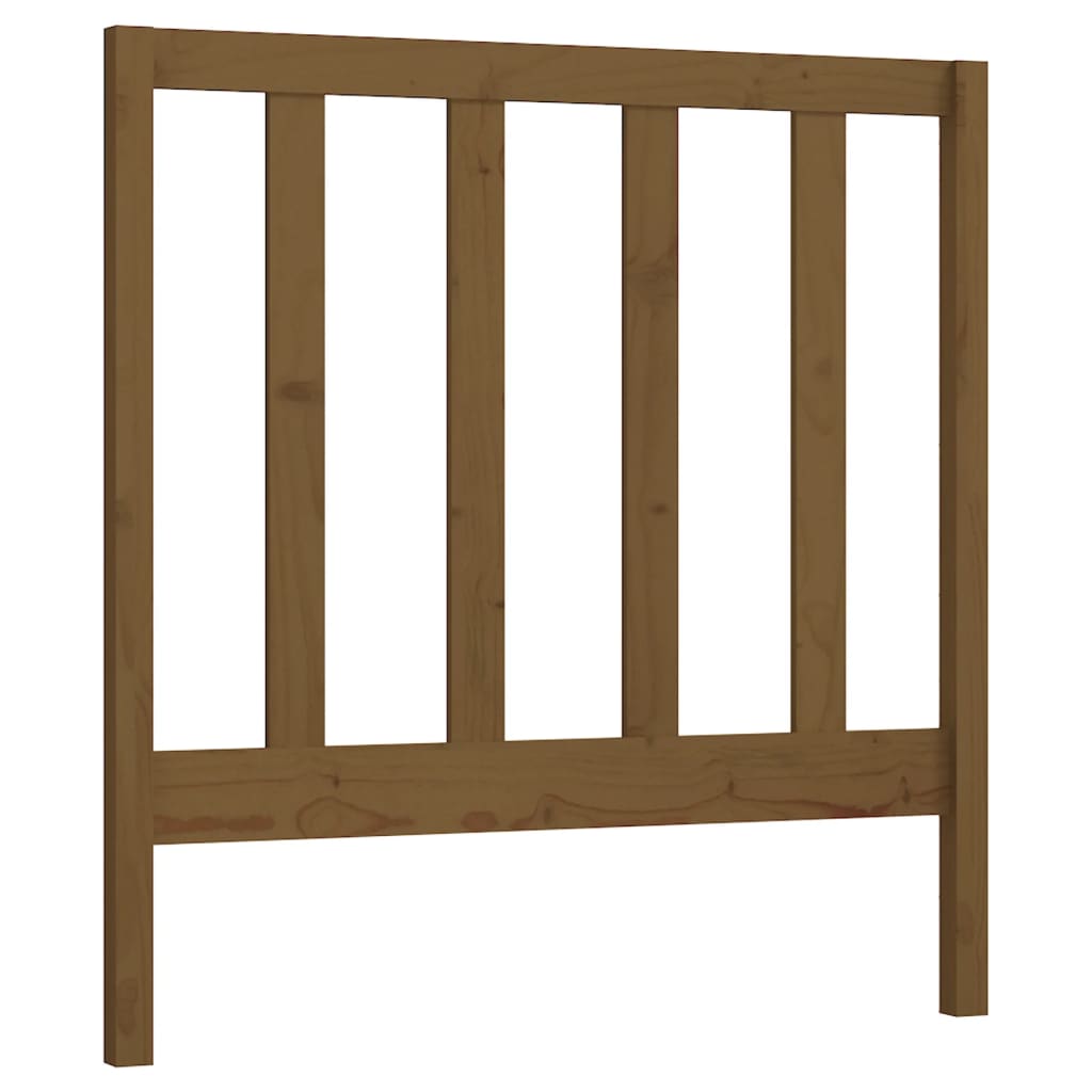 vidaXL Bed Headboard | Honey Brown | Solid Pine Wood | Single | Appealing Design