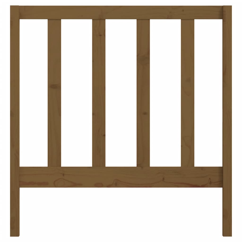 vidaXL Bed Headboard | Honey Brown | Solid Pine Wood | Single | Appealing Design