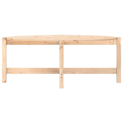 vidaXL Coffee Table 118x63x45 cm Solid Wood Pine