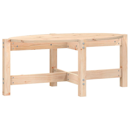 vidaXL Coffee Table 87x48x35 cm Solid Wood Pine