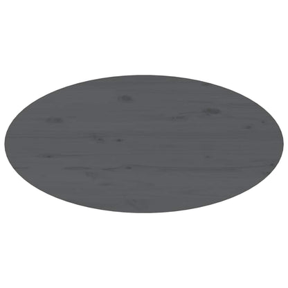vidaXL Coffee Table Grey 80x40x35 cm Solid Wood Pine