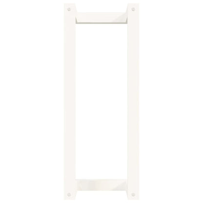 vidaXL Towel Rack White 23x18x60 cm Solid Wood Pine