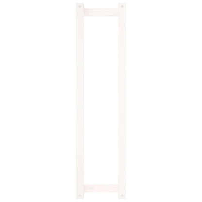vidaXL Towel Rack White 23x18x90 cm Solid Wood Pine