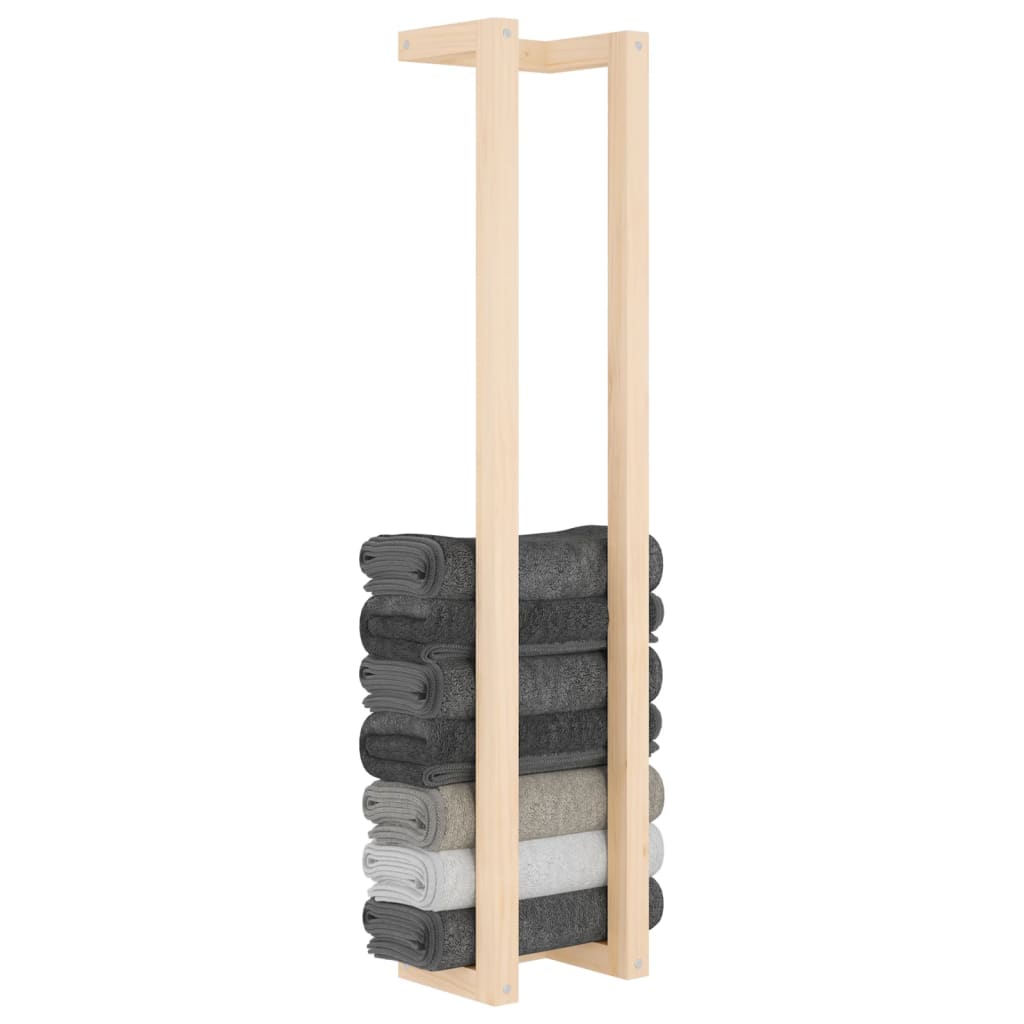 vidaXL Towel Rack 23x18x110 cm Solid Wood Pine