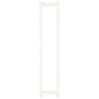 vidaXL Towel Rack White 23x18x110 cm Solid Wood Pine