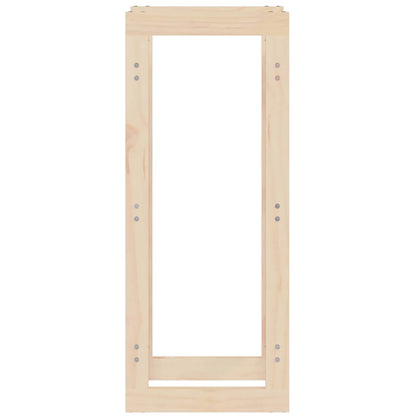 822407 vidaXL Firewood Rack 41x25x100 cm Solid Wood Pine