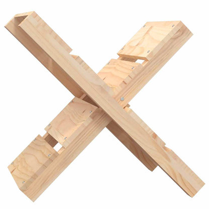822447 vidaXL Log Holder 47x39,5x48 cm Solid Wood Pine