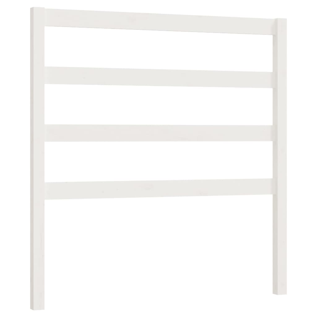 vidaXL Pull-out Day Bed without Mattress White 2x(90x190) cm
