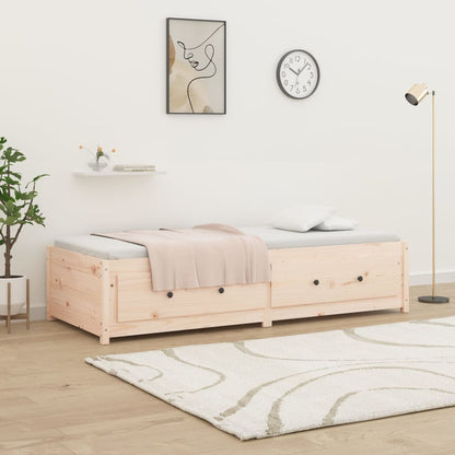 vidaXL Day Bed without Mattress 80x200 cm Solid Wood Pine