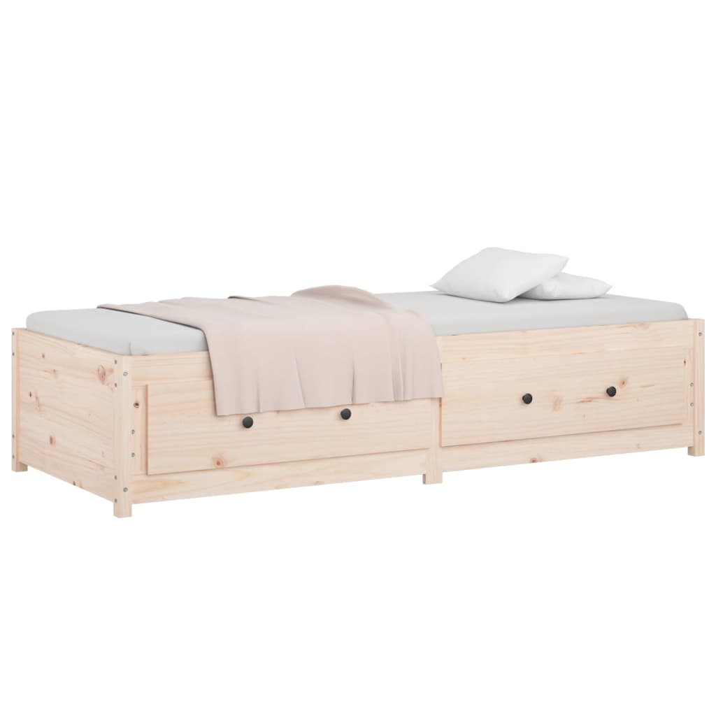 vidaXL Day Bed without Mattress 80x200 cm Solid Wood Pine