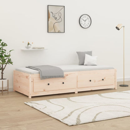 vidaXL Day Bed without Mattress 80x200 cm Solid Wood Pine