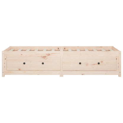vidaXL Day Bed without Mattress 90x200 cm Solid Wood Pine