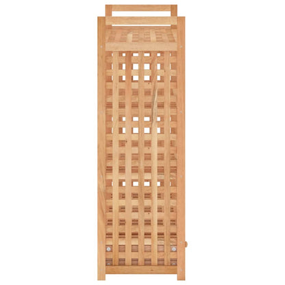 vidaXL Shoe Rack with Drawer 70x27x81 cm Solid Wood Walnut