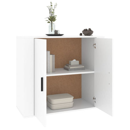 vidaXL Sideboard White 80x33x70 cm Engineered Wood