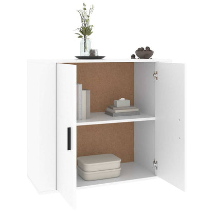 vidaXL Sideboard White 80x33x70 cm Engineered Wood