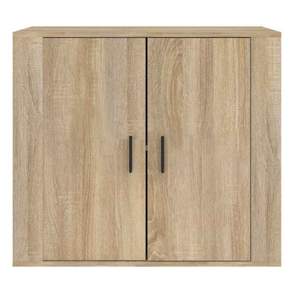 vidaXL Sideboard Sonoma Oak 80x33x70 cm Engineered Wood