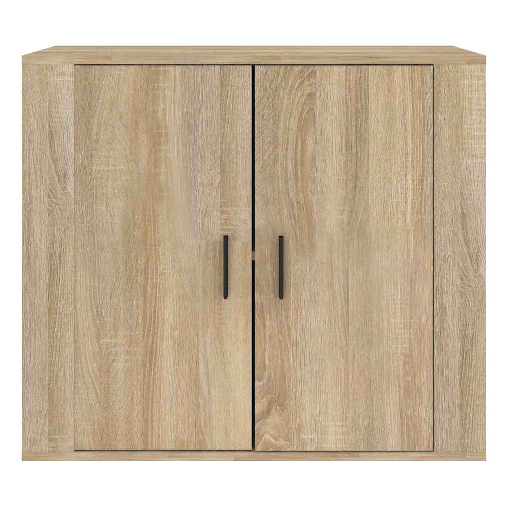 vidaXL Sideboard Sonoma Oak 80x33x70 cm Engineered Wood