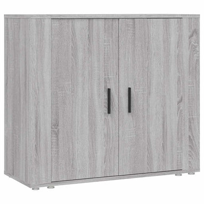 vidaXL Sideboard Grey Sonoma 80x33x70 cm Engineered Wood