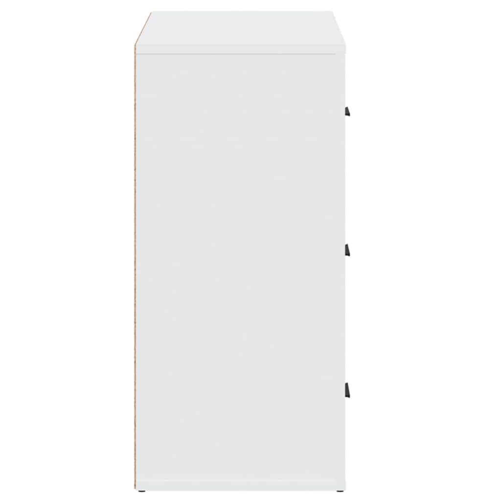vidaXL Sideboard White 80x33x70 cm Engineered Wood