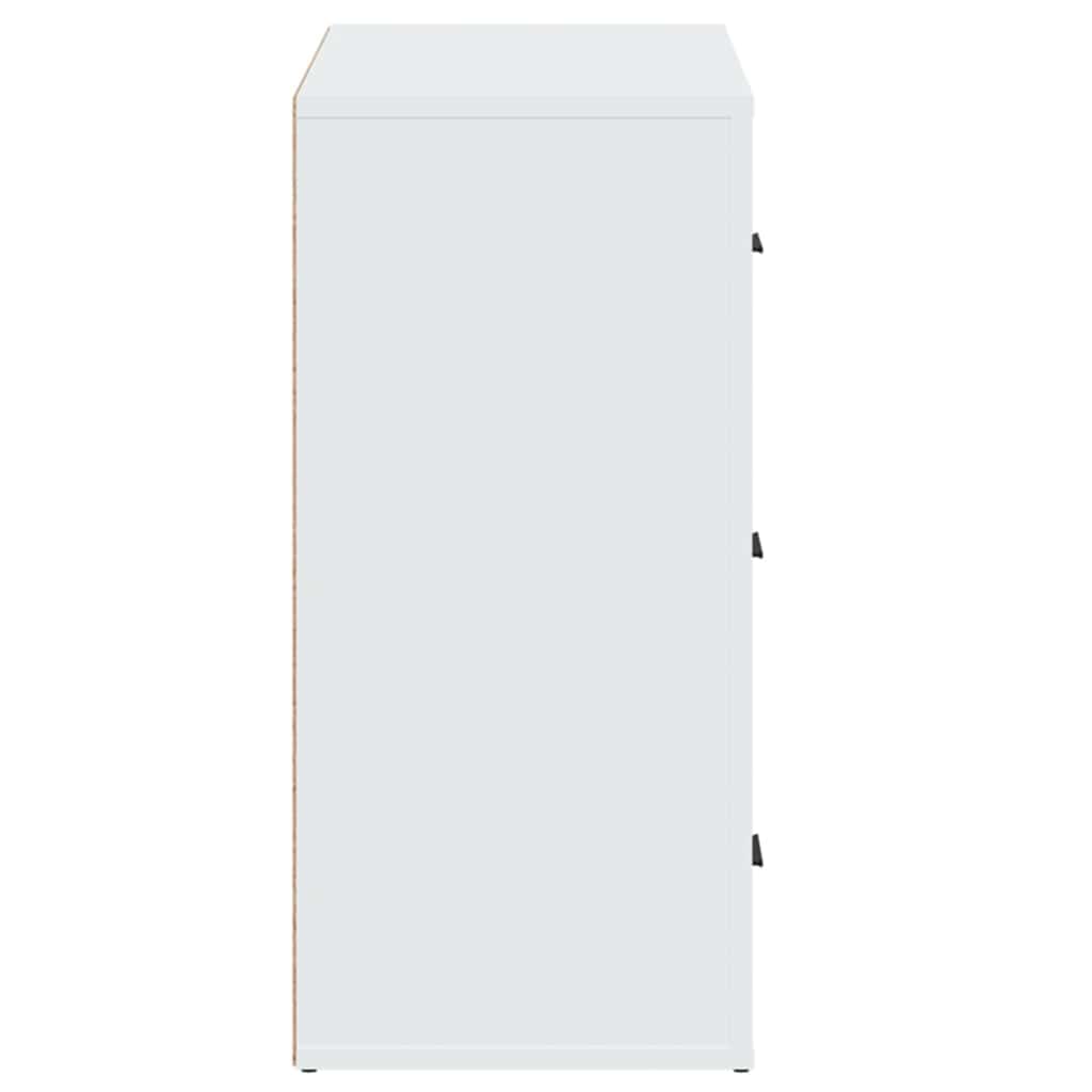 vidaXL Sideboard White 80x33x70 cm Engineered Wood