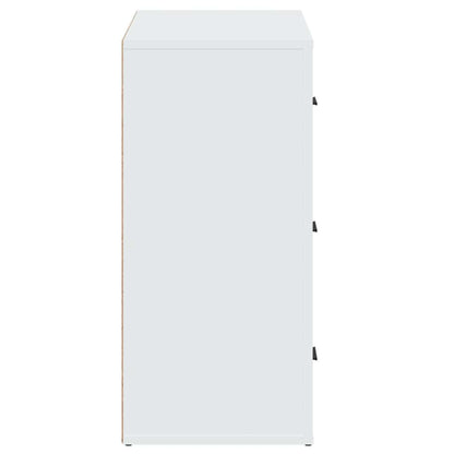 vidaXL Sideboard White 80x33x70 cm Engineered Wood
