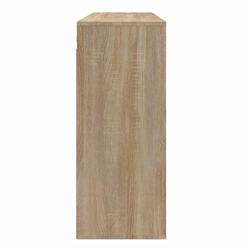 vidaXL Wall Cabinet Sonoma Oak 80x33x80 cm Engineered Wood