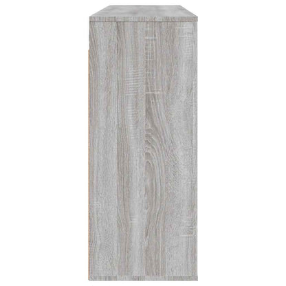 vidaXL Wall Cabinet Grey Sonoma 80x33x80 cm Engineered Wood