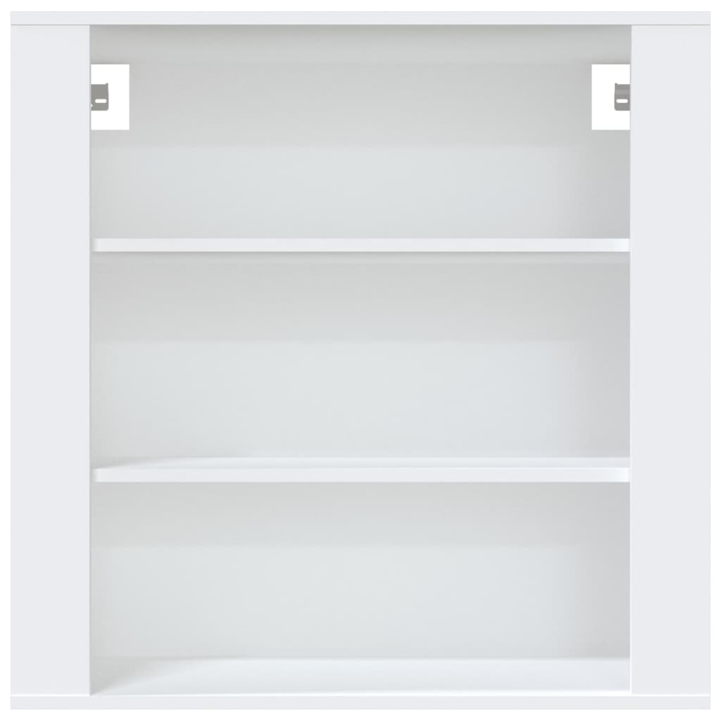 vidaXL Wall Cabinet White 80x33x80 cm Engineered Wood