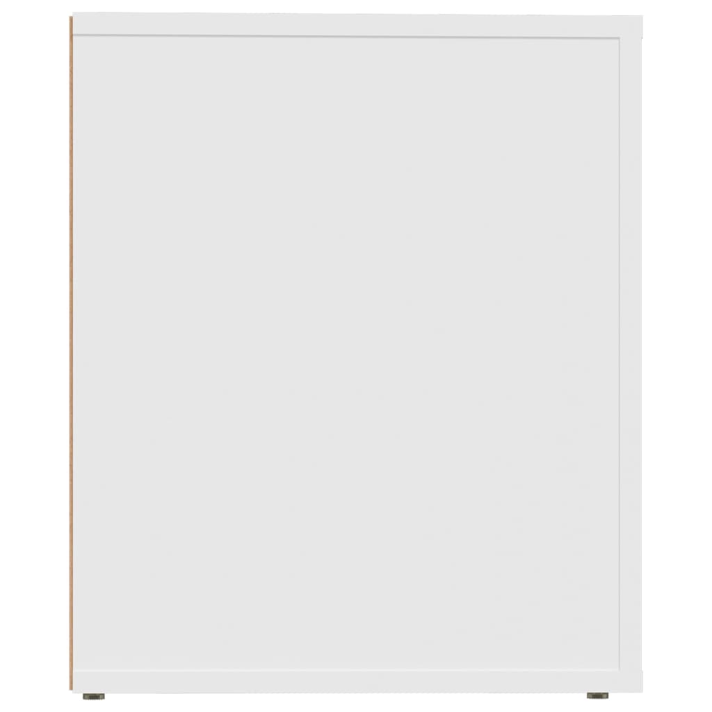 vidaXL Bedside Cabinets 2 pcs White 50x39x47 cm