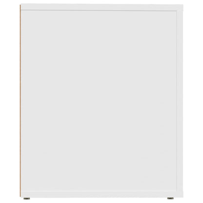 vidaXL Bedside Cabinets 2 pcs White 50x39x47 cm