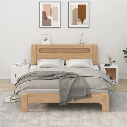 vidaXL Bedside Cabinets 2 pcs White 50x39x47 cm
