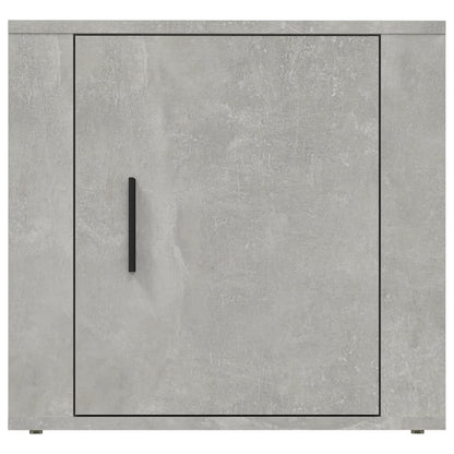 vidaXL Bedside Cabinet Concrete Grey 50x39x47 cm