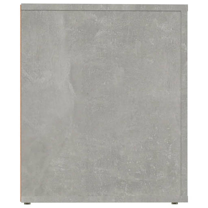vidaXL Bedside Cabinet Concrete Grey 50x39x47 cm