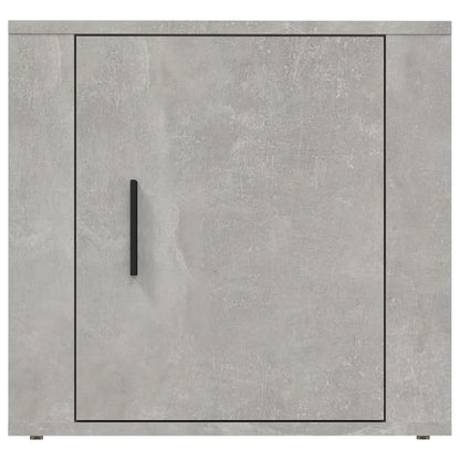 vidaXL Bedside Cabinets 2 pcs Concrete Grey 50x39x47 cm