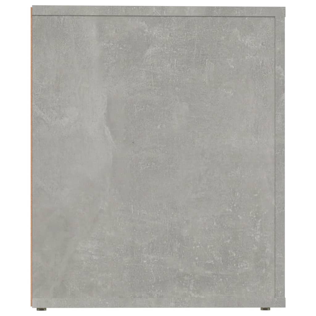 vidaXL Bedside Cabinets 2 pcs Concrete Grey 50x39x47 cm