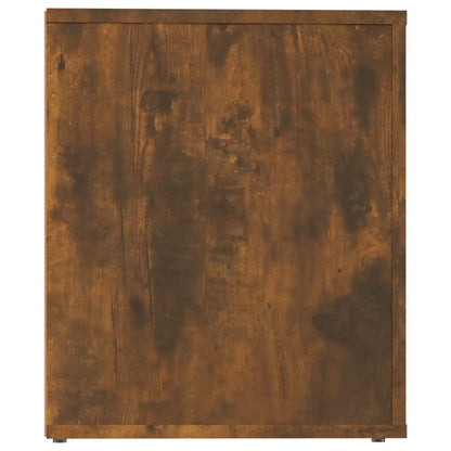 vidaXL Bedside Cabinet Smoked Oak 50x39x47 cm