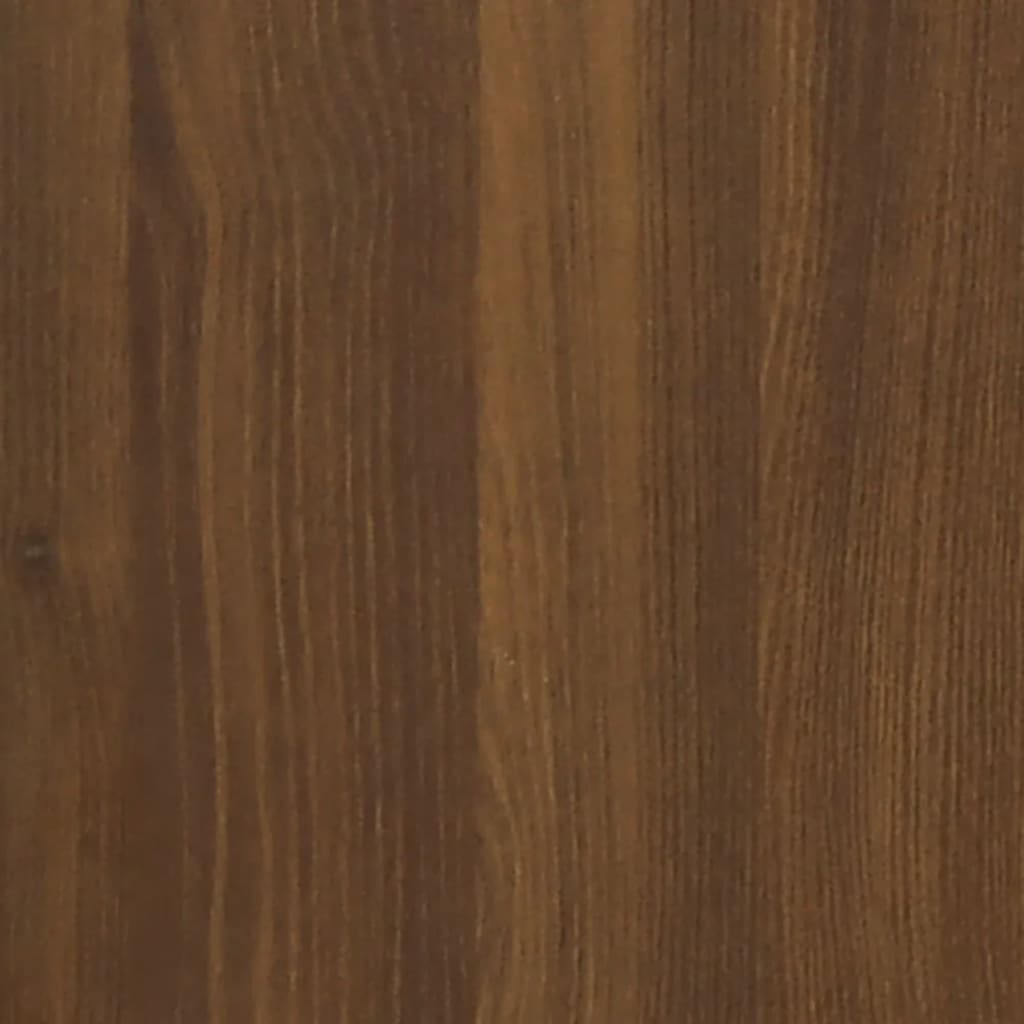 vidaXL Bedside Cabinet Brown Oak 50x39x47 cm