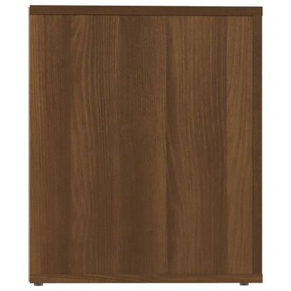vidaXL Bedside Cabinets 2 pcs Brown Oak 50x39x47 cm