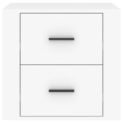 vidaXL Bedside Cabinet White 50x39x47 cm