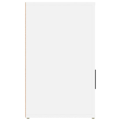 vidaXL Bedside Cabinet | White | Engineered wood | 50 x 36 x 60 cm