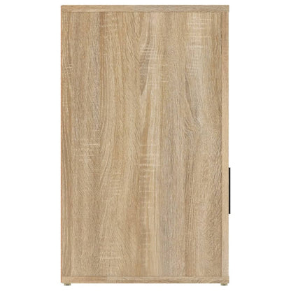 vidaXL Bedside Cabinet Sonoma Oak 50x36x60 cm Engineered Wood