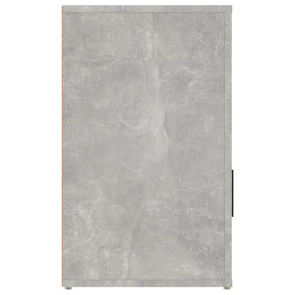 vidaXL Bedside Cabinet Concrete Grey 50x36x60 cm Engineered Wood