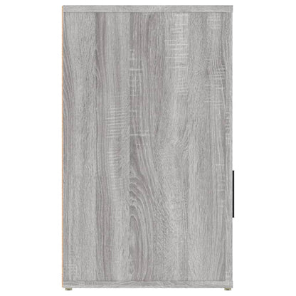 vidaXL Bedside Cabinet Grey Sonoma 50x36x60 cm Engineered Wood