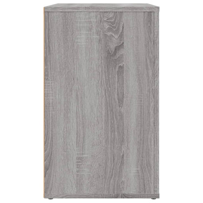 vidaXL Bedside Cabinet Grey Sonoma 50x36x60 cm Engineered Wood