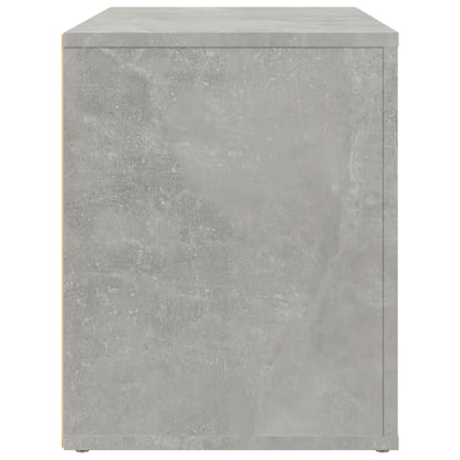 vidaXL Bedside Cabinet Concrete Grey 60x36x45 cm Engineered Wood