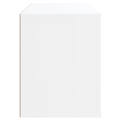 vidaXL Shoe Cabinet White 80x35x45 cm Engineered Wood